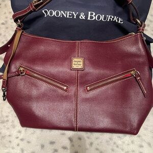 Dooney and Bourke pebble leather Hobo bag